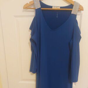 NEW TRADITION Blue cocktail dress  SIZE 16